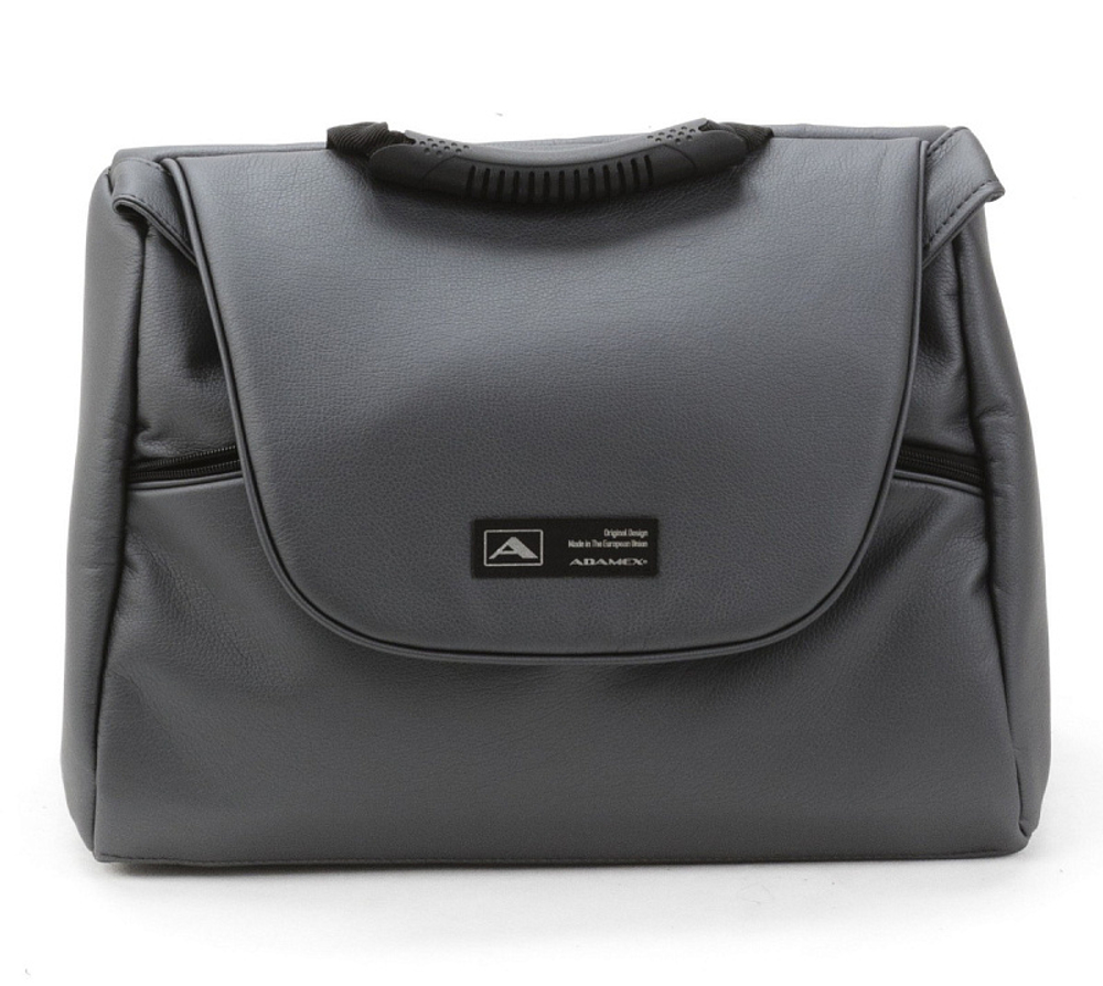 Детская коляска Adamex Nola 2 в 1 N-PS86 (Т.СЕР + Т.СЕР. ПЕРЛ. КОЖА)