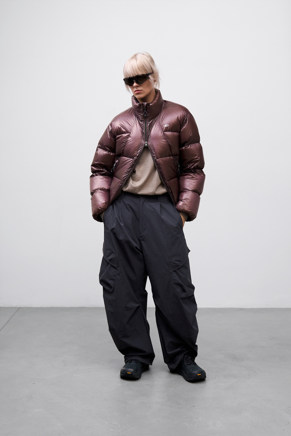 Куртка Nothomme Blue Ultra-Lightweight Water-Repellent Down Jacket "Purple"