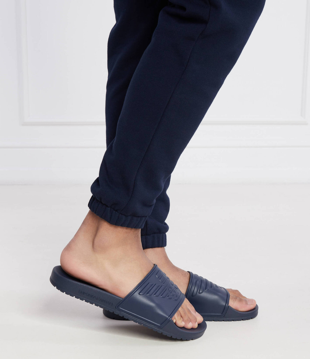 Шлепанцы Emporio Armani - темно-синий(XVPS08 XN747)