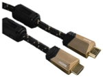 Кабель HAMA Premium HDMI 2.0 GOLD, 1.5м