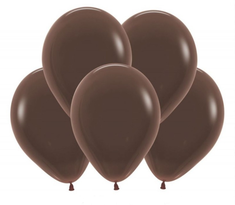 Шар латексный Пастель Коричневый 35 см