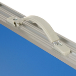 Стол складной металл, прямоугольный, 120х60х55.5 см, столешница МДФ, голуб,