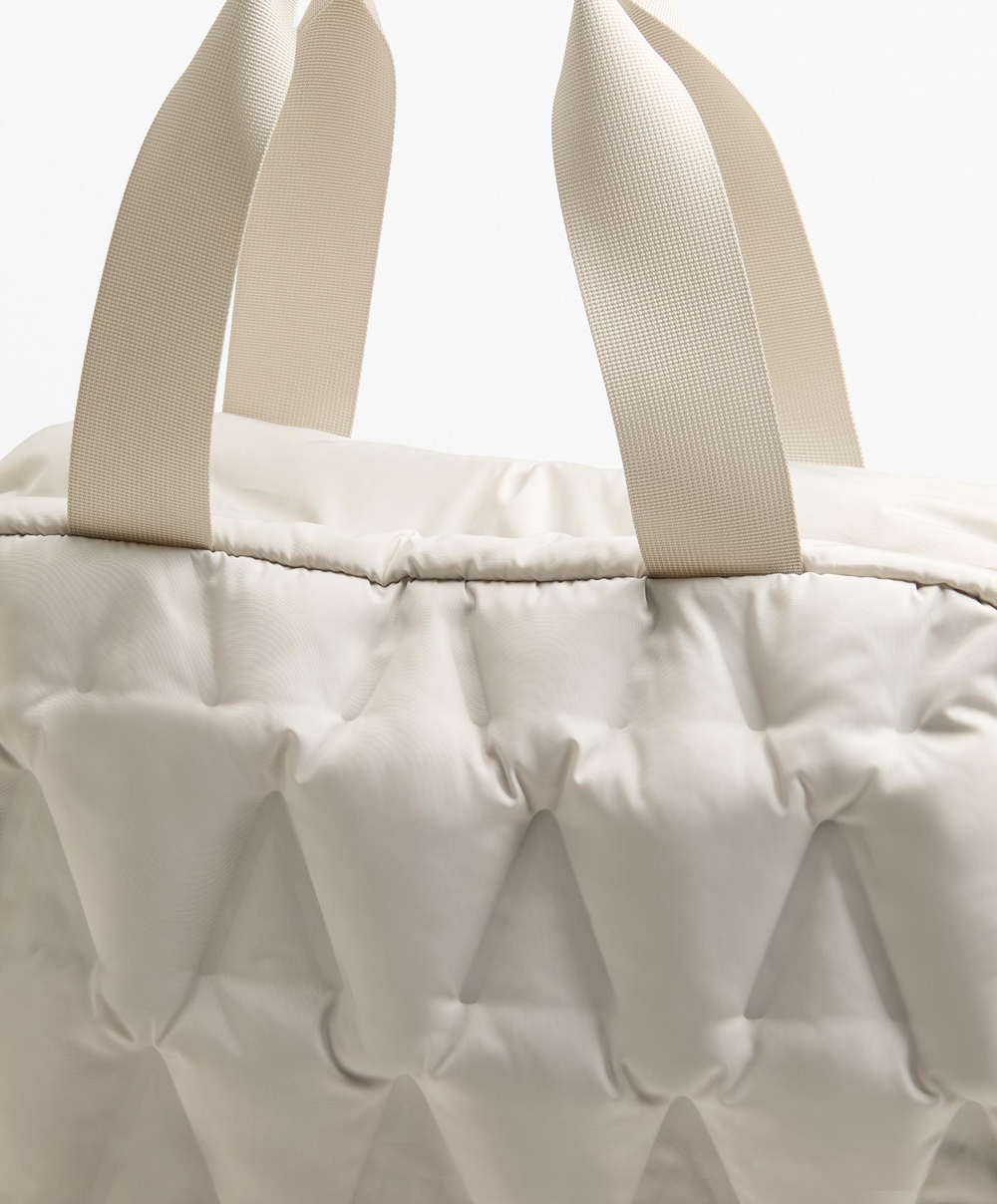 Oysho Спортивная сумка мягкая, экру