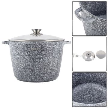 Кастрюля 6,2 л. из литого алюминия Ofenbach NB 100503 с мраморным антипригарным покрытием