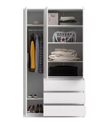 Шкаф Мори МШ 1200.1 Белый