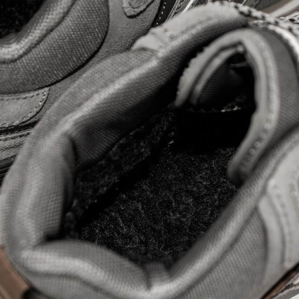 кроссовки New Balance 574 Mid Grey / White Wmns Winter