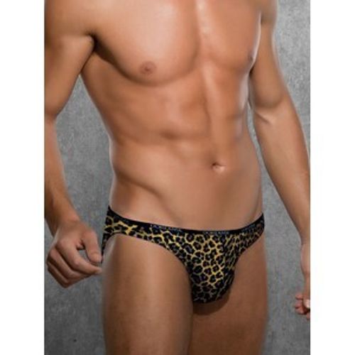 Мужские трусы слипы леопардовые Doreanse 1393