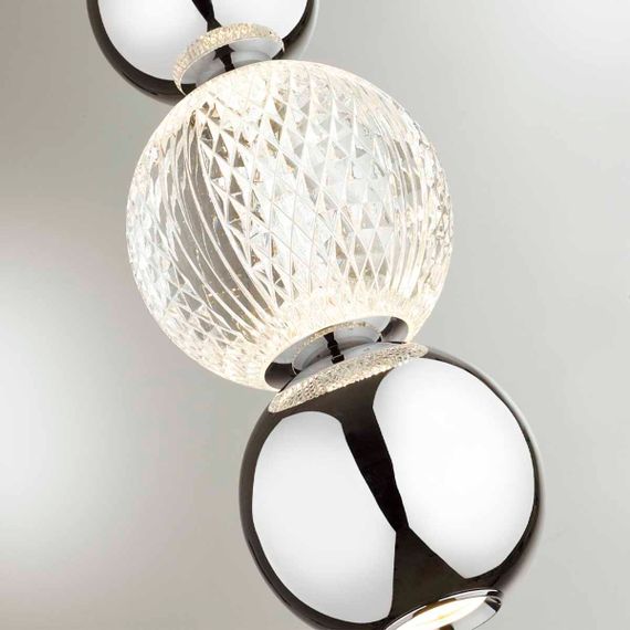 Подвесной светодиодный светильник Odeon Light Crystal 5007/7LA