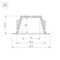 Профиль Arlight KLUS-POWER-RW70FS-2000 ANOD 019882