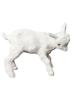 Фаянсовая статуэтка "Козленок" ЗиК Конаково