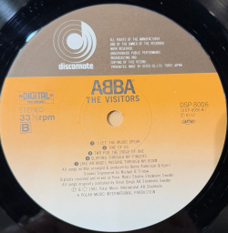 Виниловая пластинка ABBA - The Visitors LP