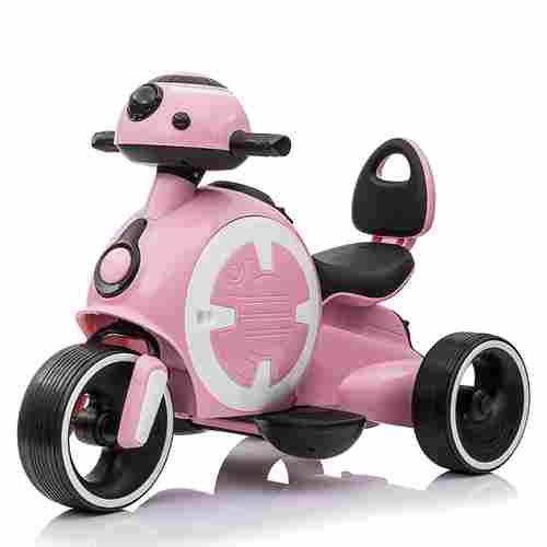 Детский электромотоцикл "Usbon QLS-9388" розовый