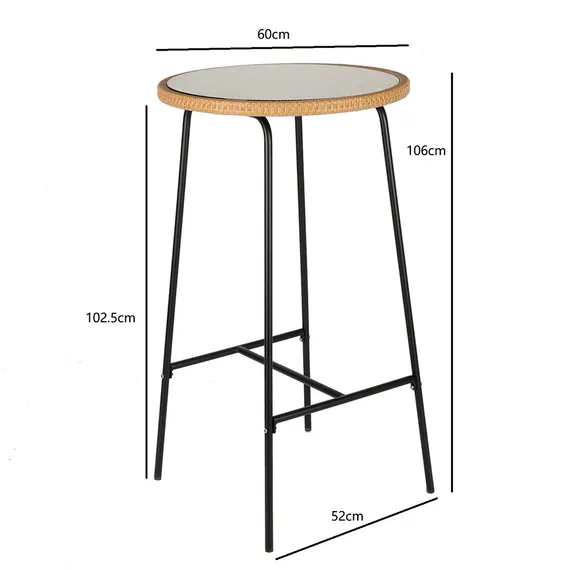 Барный стол Vetle, Ø60х110 см