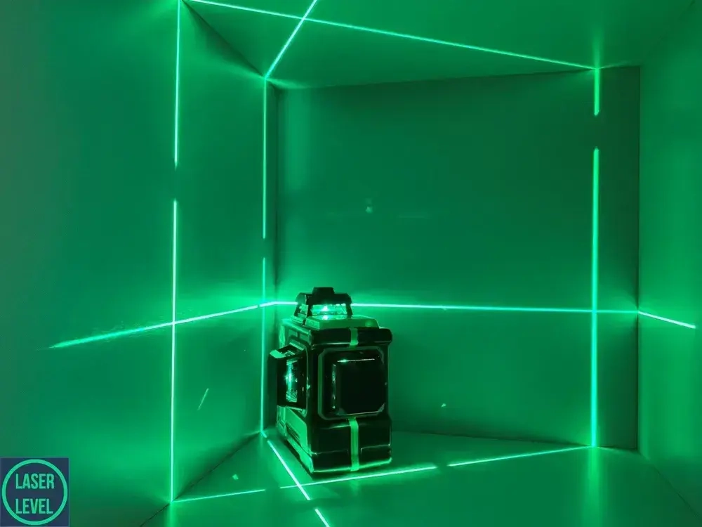 Лазерный уровень/нивелир HilDA 3D 12 линий, single зеленый луч Хилда