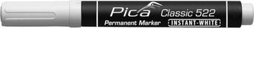 Маркер строительный белый, круглый наконечник (1-4 мм) PICA-MARKER 522/52