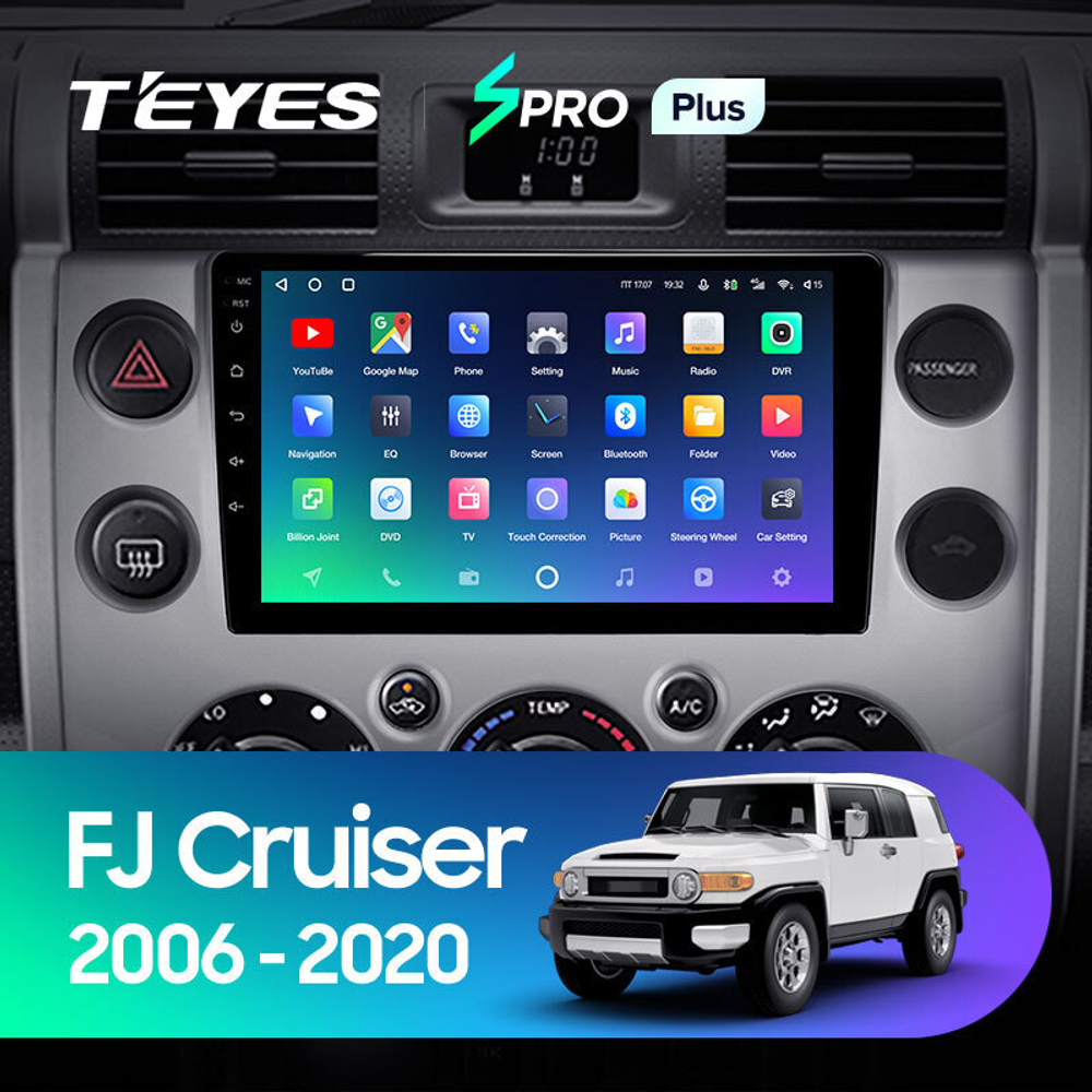 Teyes SPRO Plus 9" для Toyota FJ Cruiser 2006-2020