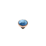 Шарм Qudo Bottone metallic blue 680177 BL/RG