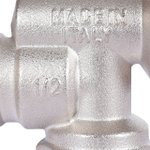 Клапан термостатический осевой STOUT - 1/2" x 1/2" (ВР/НР-американка, PN10, Tmax 110°C)