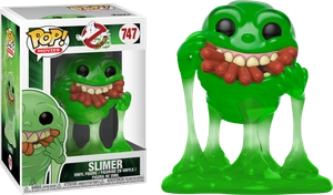 Фигурка Funko POP! Vinyl: Ghostbusters: Slimer w/Hot Dogs (Translucent) (Exc) 39782