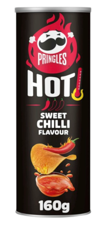 Чипсы Pringles hot со вкусом сладкого чили