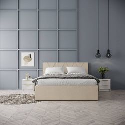 Кровать Румба 1,8 Ваниль,  ДСВ-Мебель