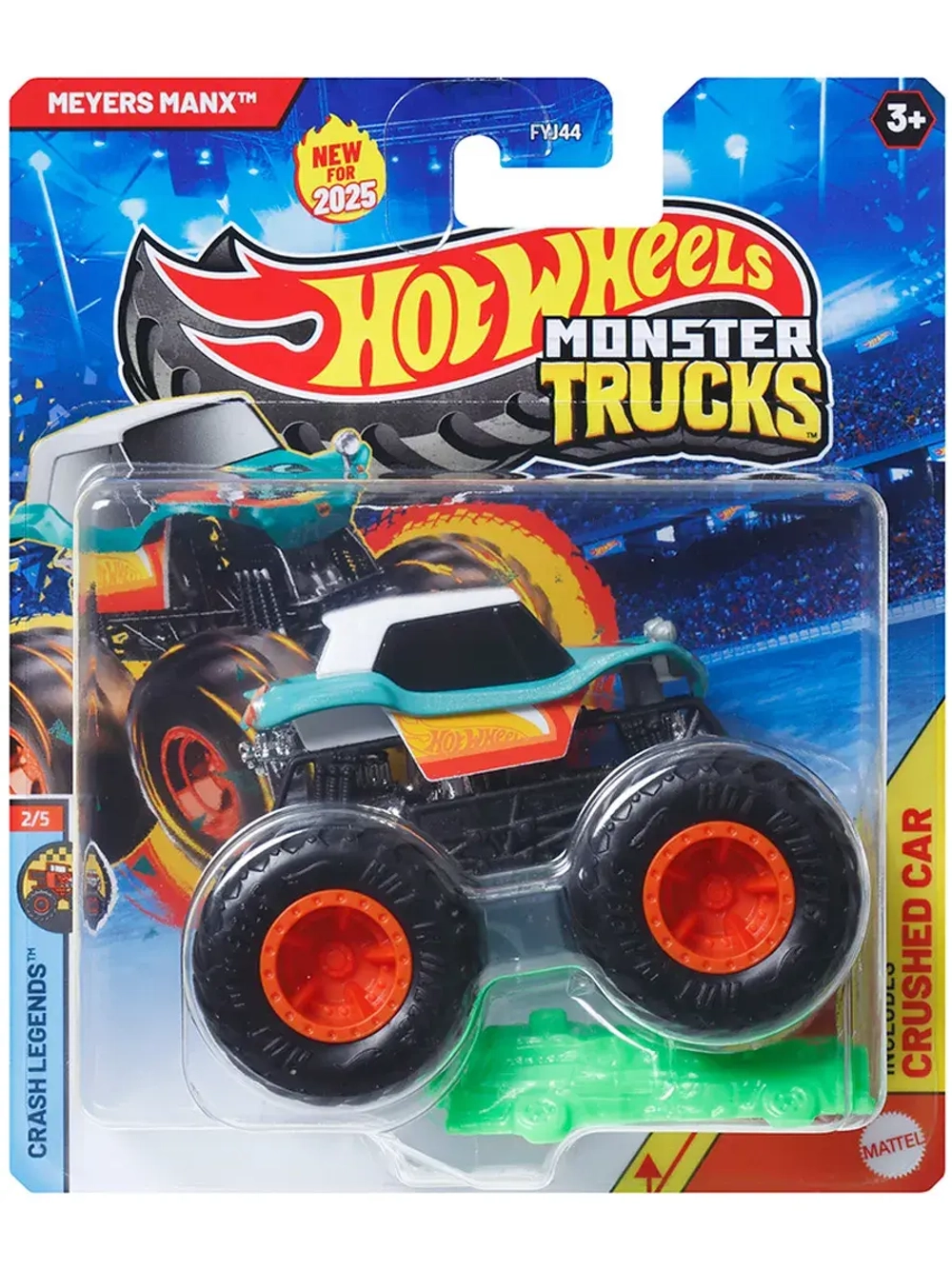Машинка Monster Trucks Хот Вилс Meyers Manx FYJ44 JCD78
