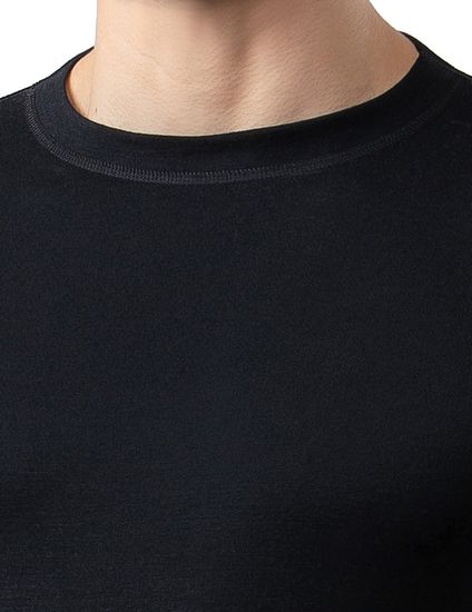 Термобелье мужское футболка  Norveg Soft  с длинным рукавом (15SM1RLRU-002),черный