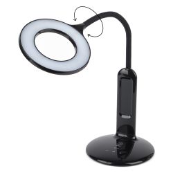 Настольный светильник ЭРА NLED-476-10W-BK светодиодный черный | Светодиодные настольные лампы