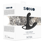 Черный массажер простаты N 64 P-Spot Vibrator - 15,1 см. (Цвет: черный)