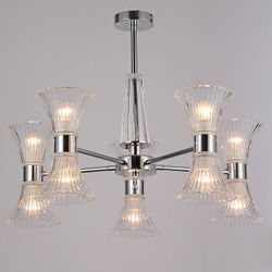 Люстра на штанге ILLUMICO  IL0288-10P-79 CR