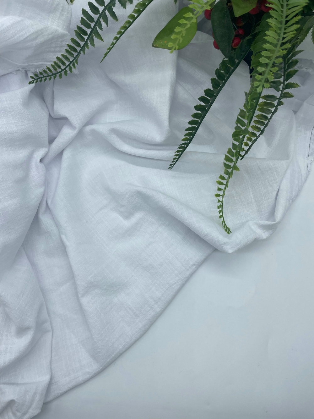 Хлопок слаб белый