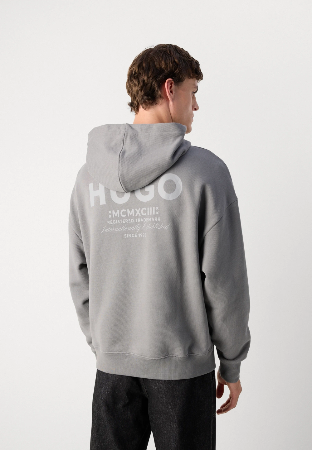 Худи Hugo NAZARDO - medium grey