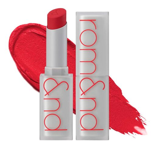 Rom&nd Zero Matte Lipstick помада красный 17 red heat