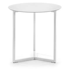 Журнальный столик Marae Ø50 см белый