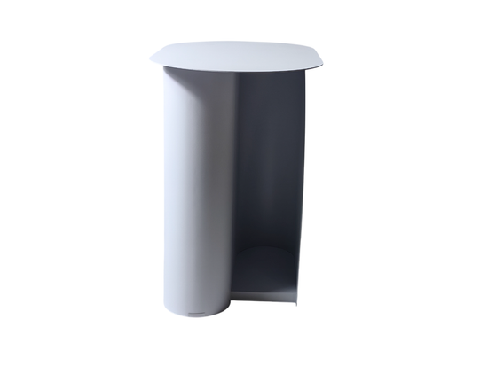 Журнальный столик Yvaine металл белый