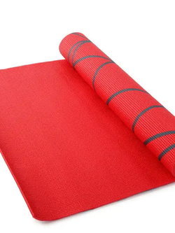 Коврик для фитнеса и йоги  Larsen PVC р180х60х0,5см с принтом