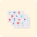 Наклейки для кармашков в детский сад. Для мальчиков