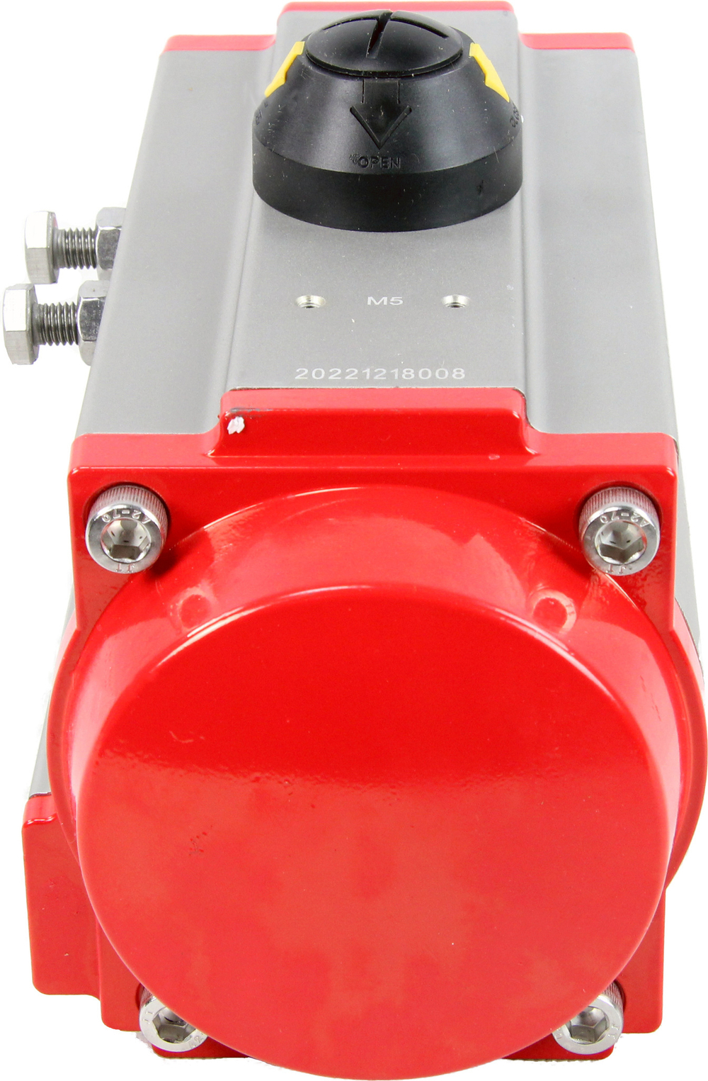 Double acting pneumatic actuator Elephant-DA052-350, ISO flange F03-F16, square 11х11-46х46