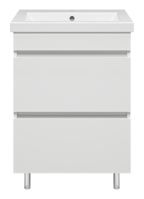 Тумба под раковину Misty Енисей 60 с 2 ящиками