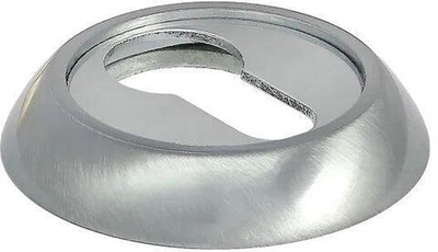 Накладка на евроцилиндр MH-KH хром матовый/хром