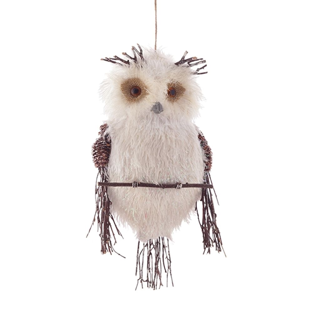 GAEM Украшение новогоднее "Сова", L21 W9 H40 см, (б/инд.уп)