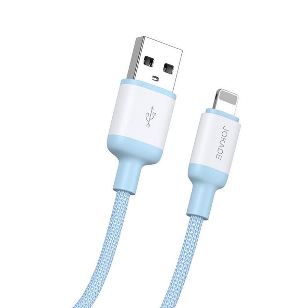 Кабель Jokade JA014 Lightning 5A голубой 1 м