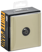 FORTE&PIANO Розетка TV оконечная FP828M металл серый сланец IEK