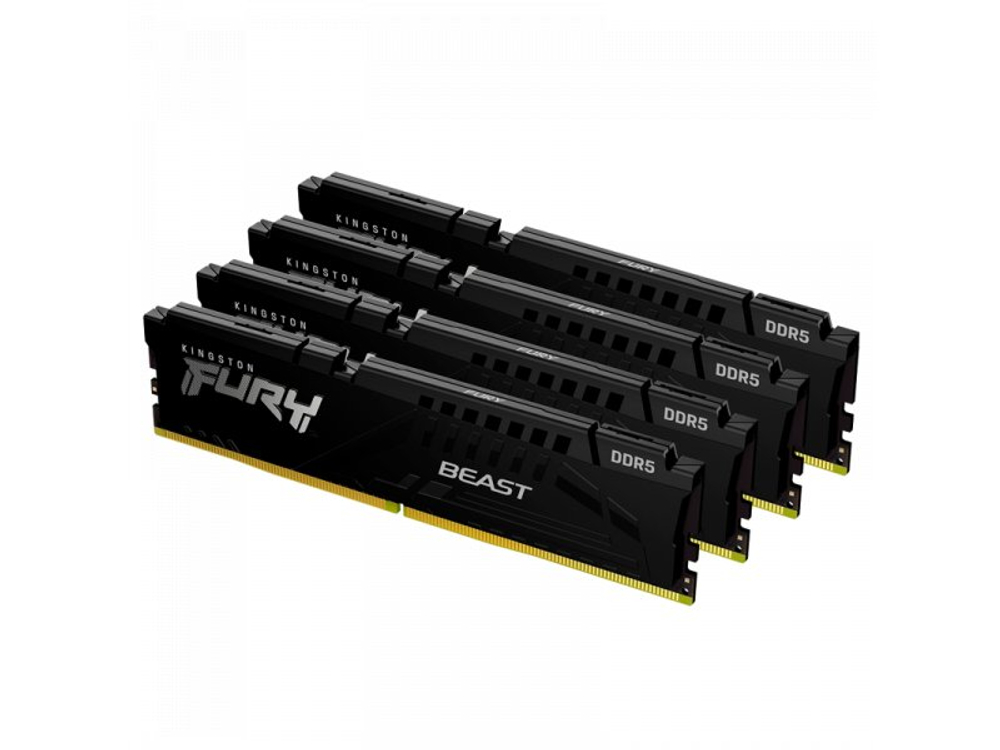 Оперативная память Kingston KF560C40BBK4-64, DDR5 4х 64ГБ 6000 МГц, DIMM, RTL