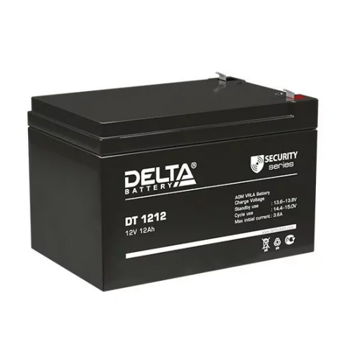 Аккумуляторные батареи Delta DT 1212