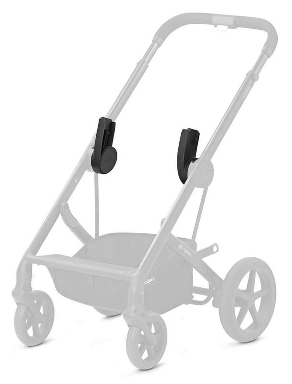Коляска Cybex Balios S Lux SLV 2025 Aton B2 i-Size Volcano Black 3 в 1 Stone Grey