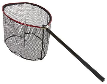 Подсачек разборный Lucky John телескоп. 162x40х45см прорезиненный