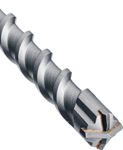 ЗУБР 52 x 610/720 мм, SDS-max бур, Профессионал (29350-610-52)