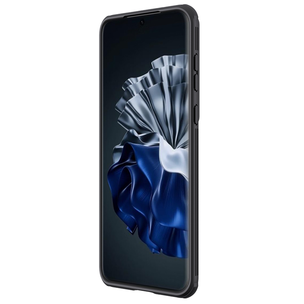 Nillkin CamShield Pro | Чехол из пластика и TPU с защитой камеры для Huawei P60 / P60 Pro (Черный)