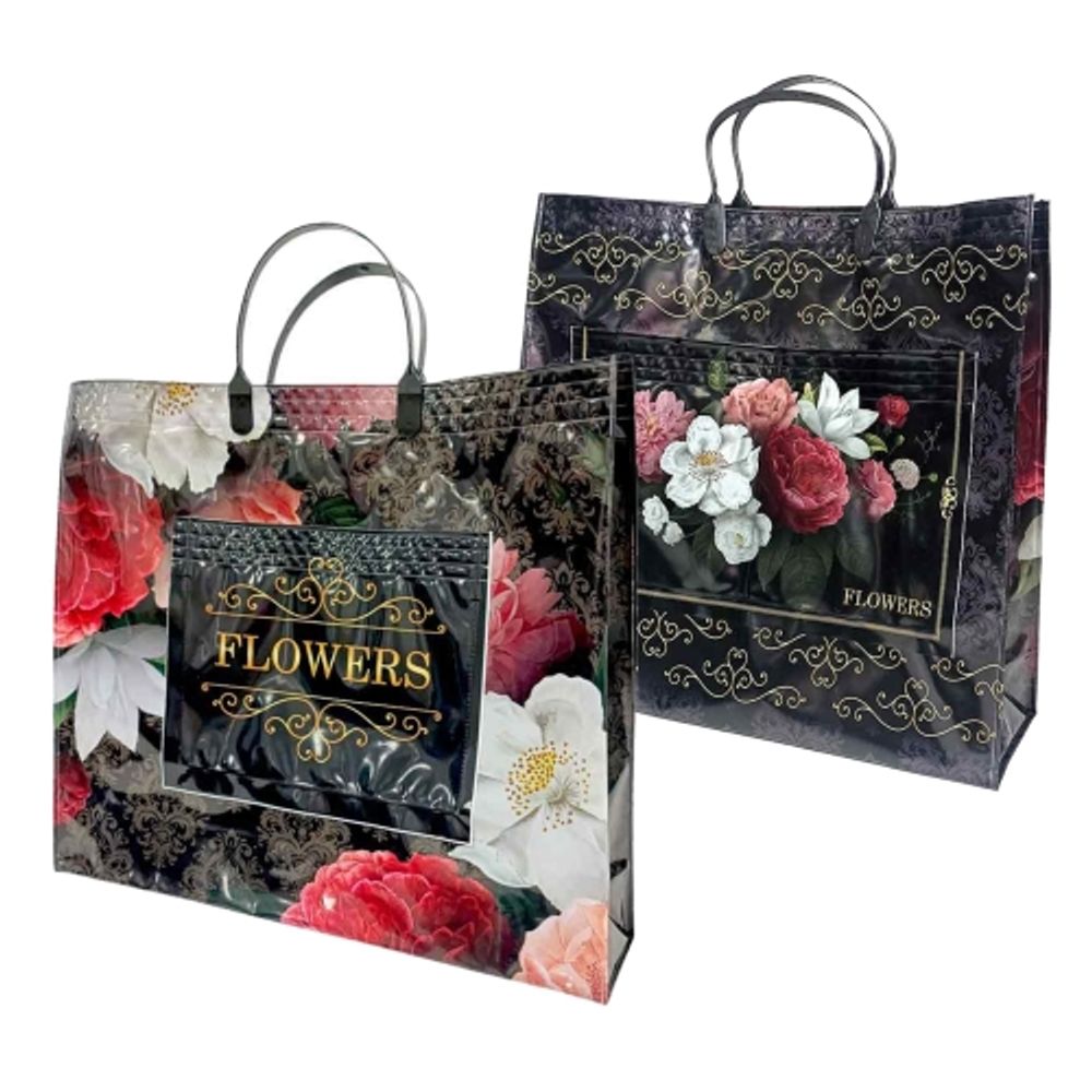 Сумка-пакет "Прелесть" 34+10x39+10см с карманами